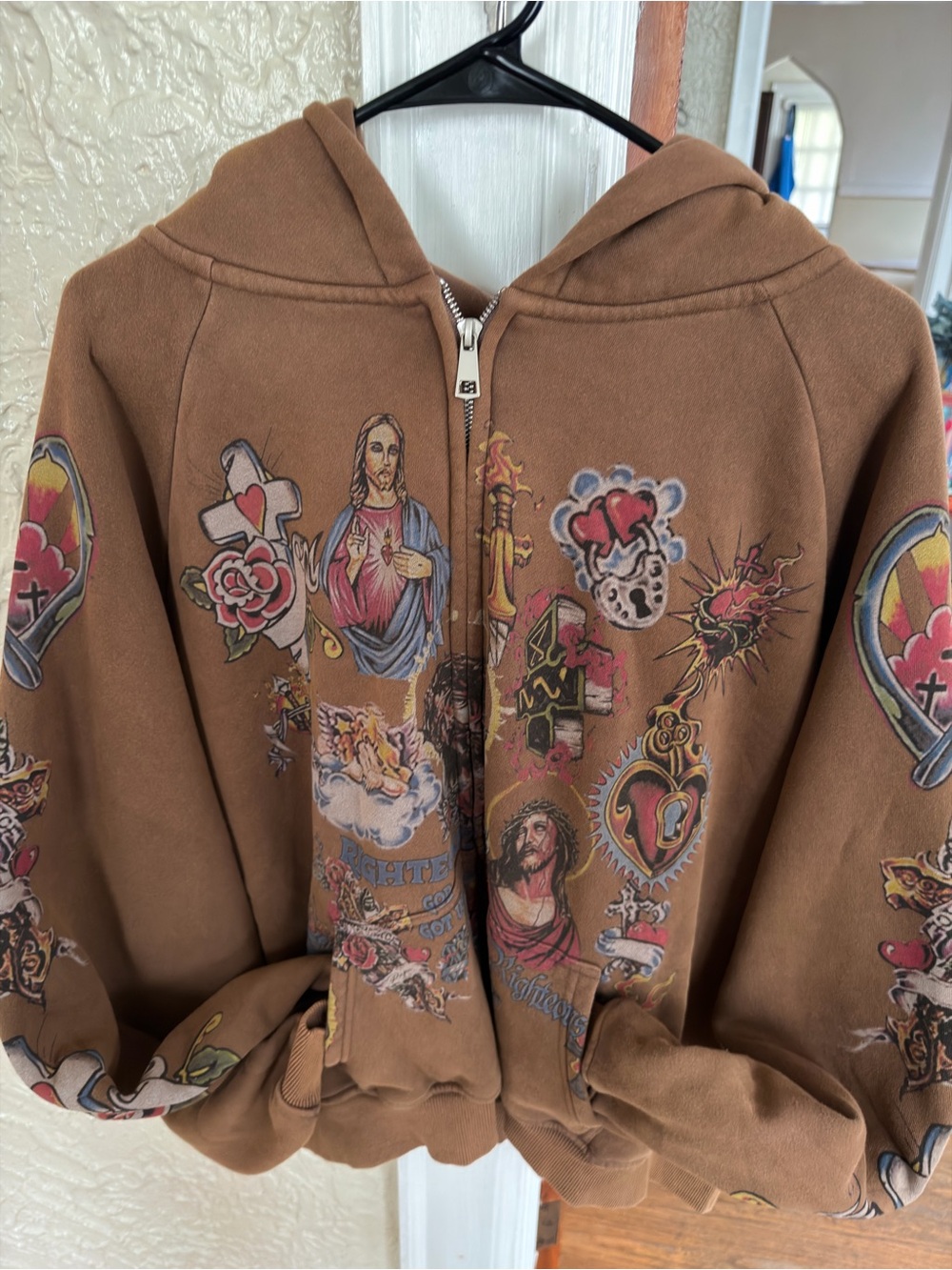 Brown We Are Righteous Jacket